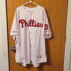 Mens baseball majestic jersey size 60 gently used great condition